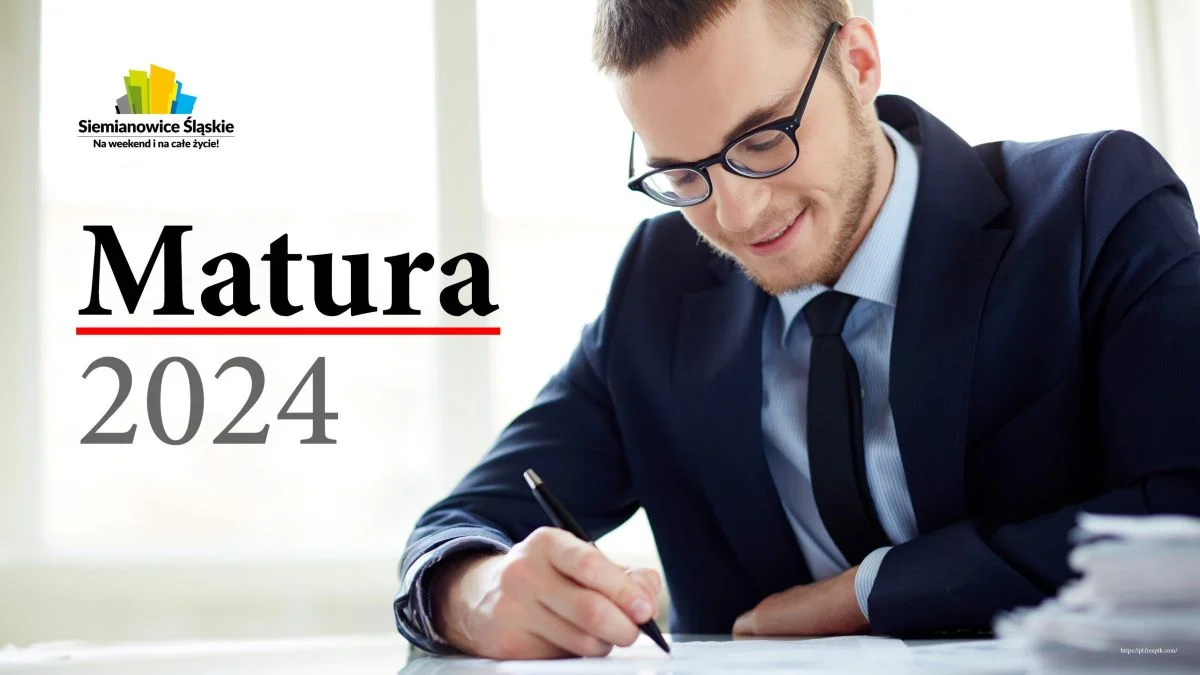 Matury 2024 w Siemianowicach Śląskich. Do egzaminu przystąpiło 250 uczniów z miasta