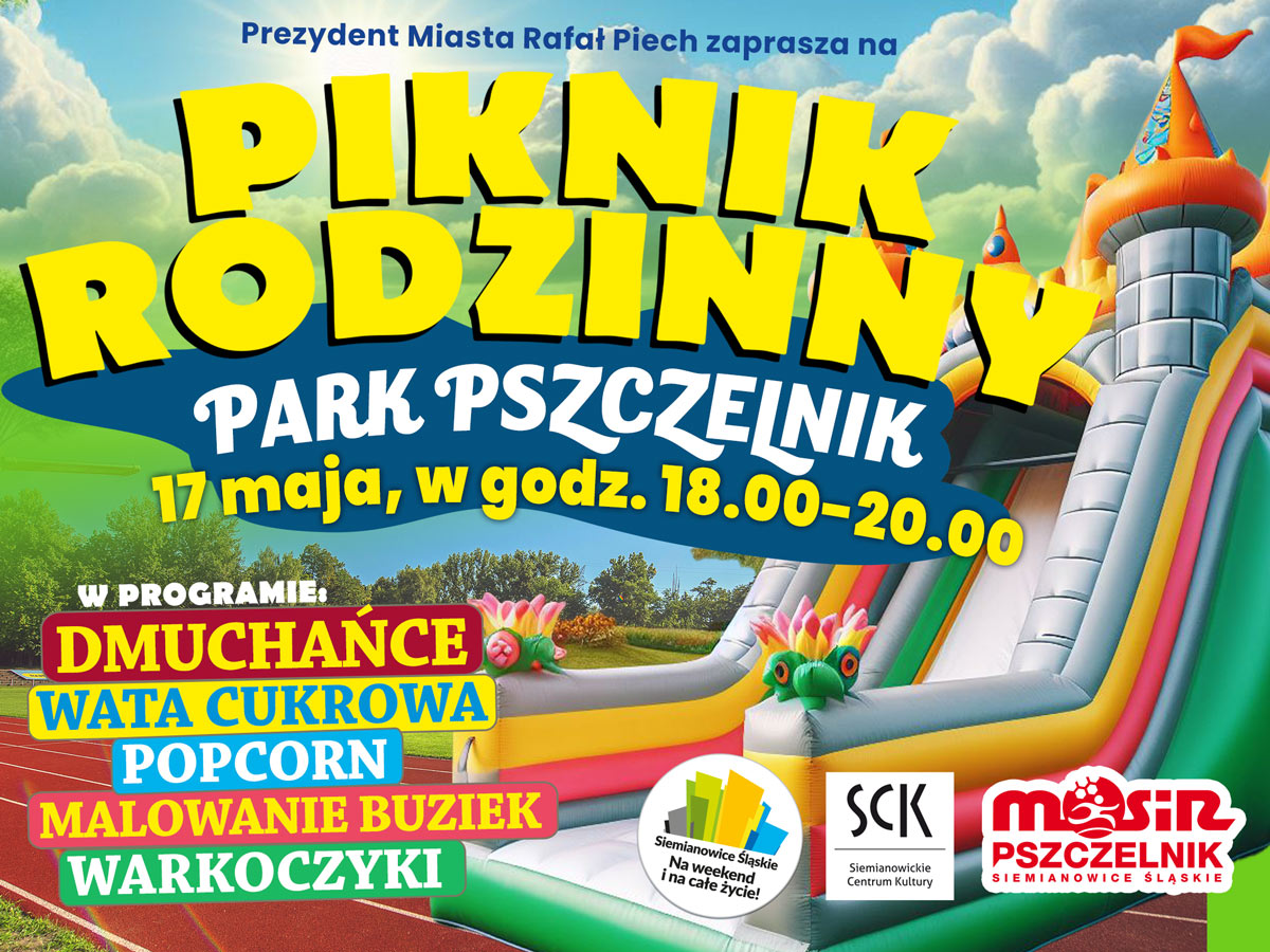 Piknik rodzinny w Parku Pszczelnik!