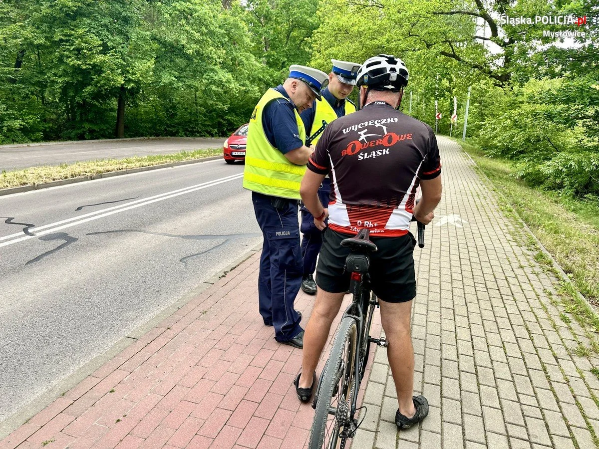 Środowe działania "Bezpieczny cyklista w Mysłowicach