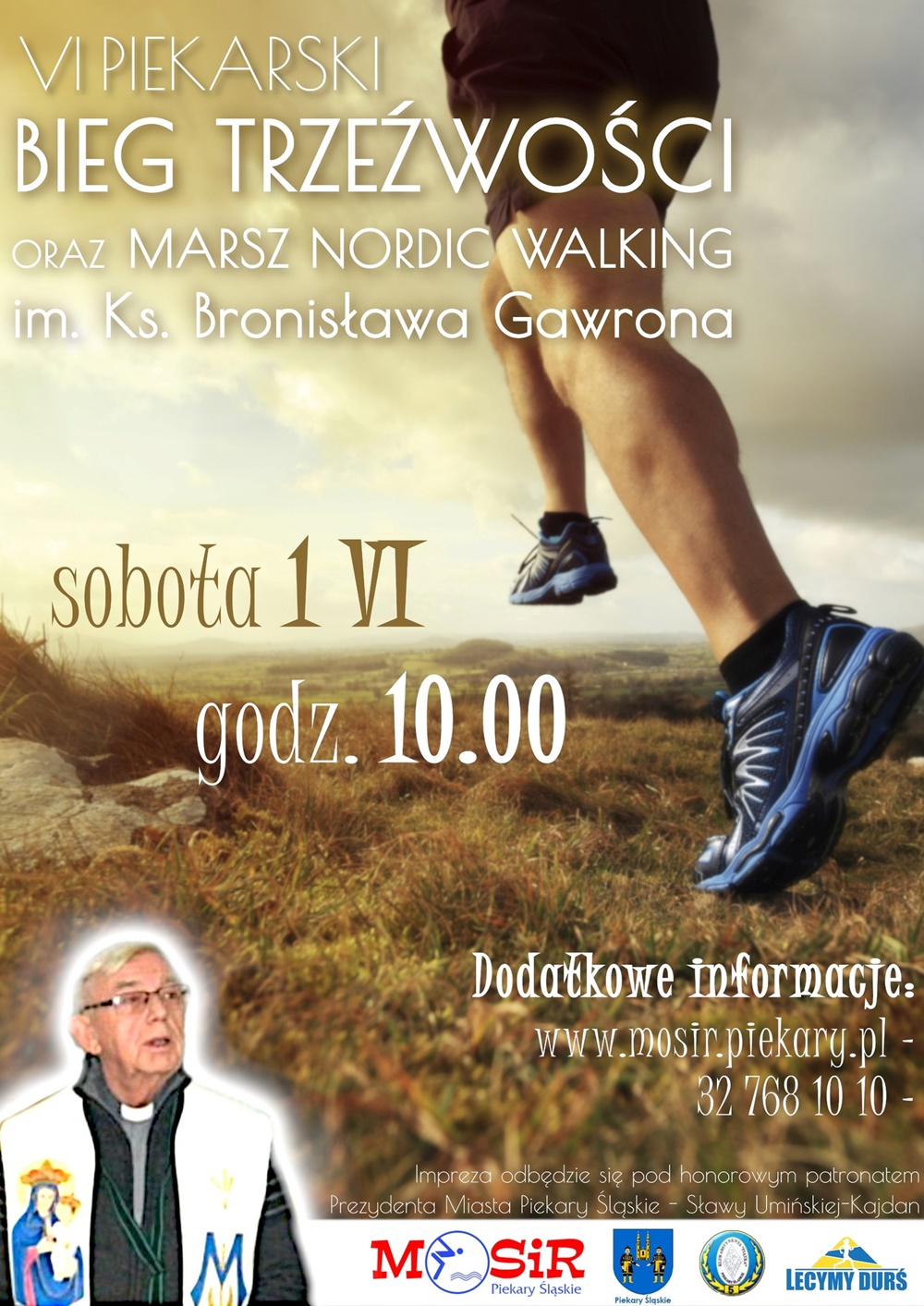 1 czerwca odbędzie się VI Piekarski Bieg Trzeźwości