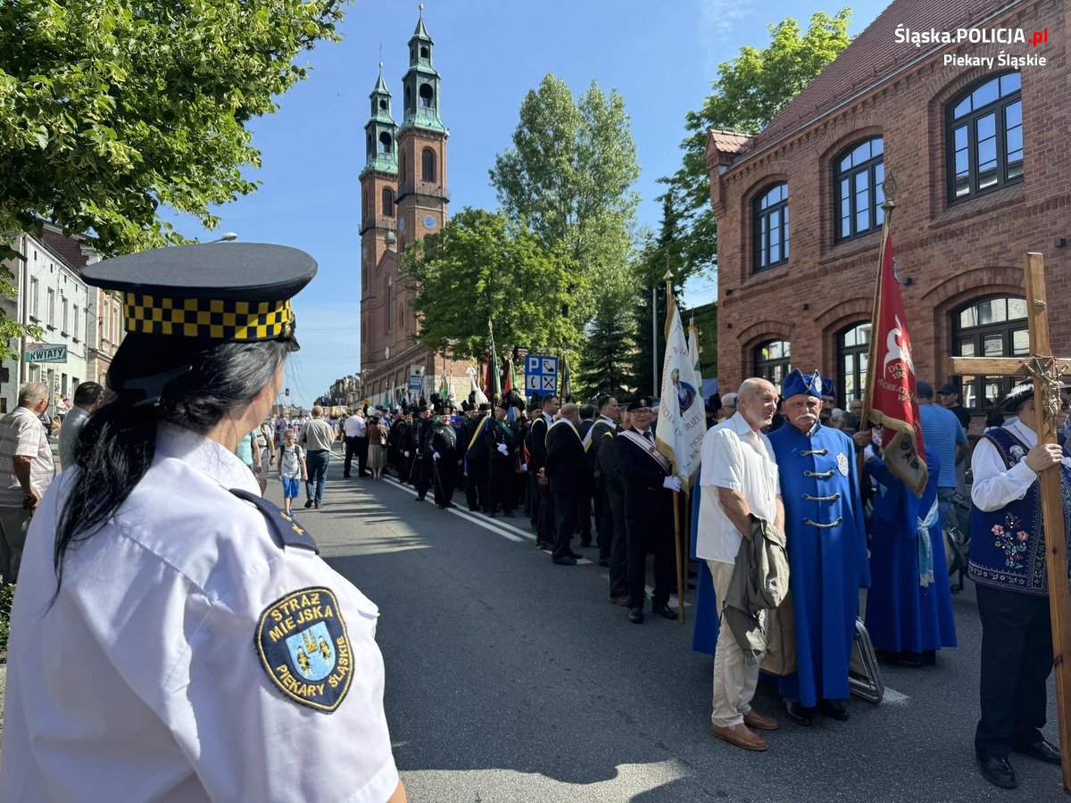 Pielgrzymka mężczyzn odbyła się bez żadnych incydentów. Policja zabezpieczyła wydarzenie