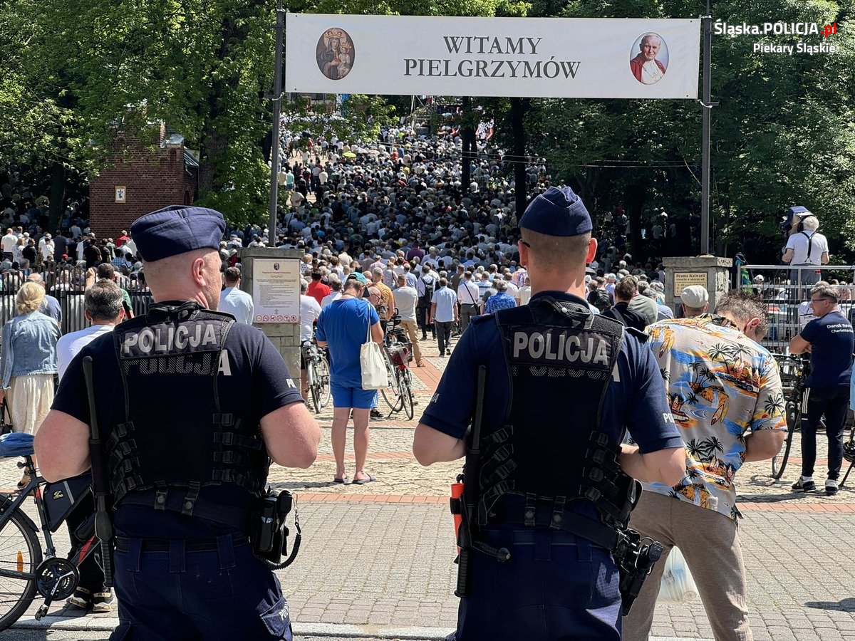 Pielgrzymka mężczyzn odbyła się bez żadnych incydentów. Policja zabezpieczyła wydarzenie