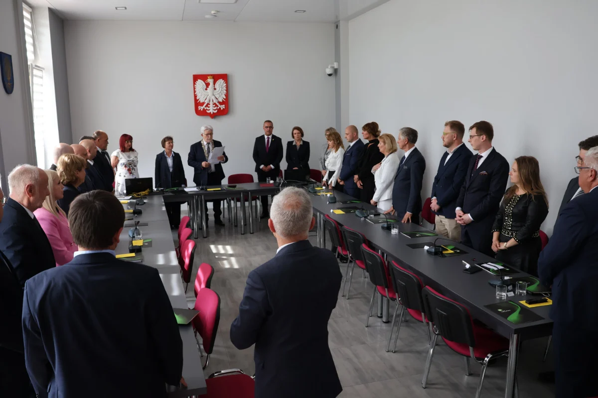 Zaprzysiężenie radnych i nowego burmistrza Orzesza