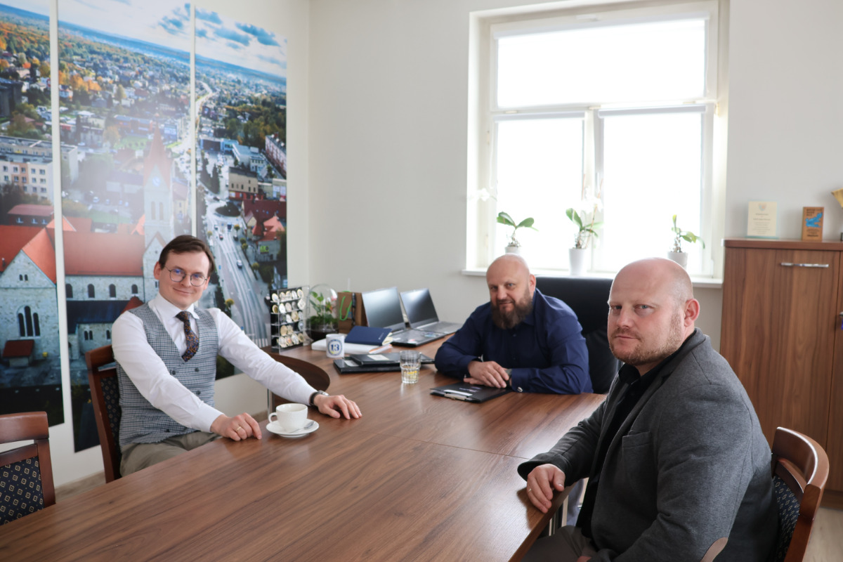 Spotkania dotyczące klastra energii, współpracy z powiatem i policją