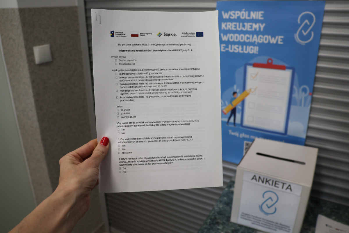 Ankieta Rejonowego Przedsiębiorstwa Wodociągów i Kanalizacji