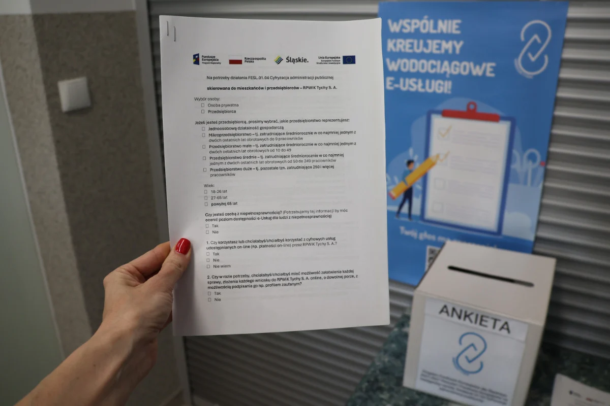 Ankieta Rejonowego Przedsiębiorstwa Wodociągów i Kanalizacji