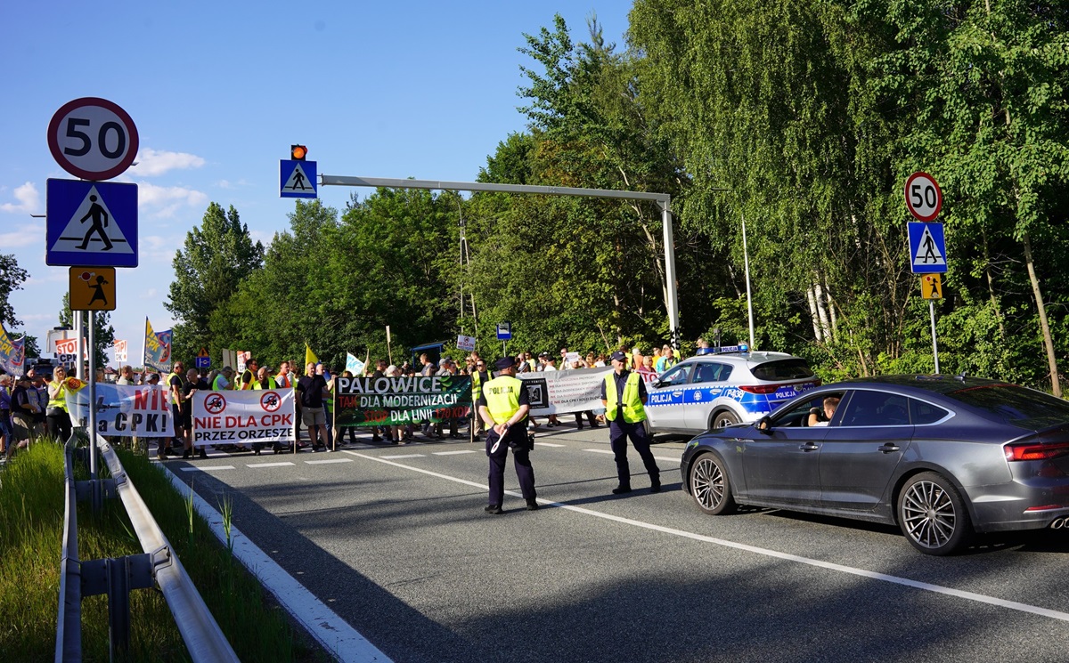 III Śląski Protest przeciwko budowie linii nr 170 Kolei Dużych Prędkości