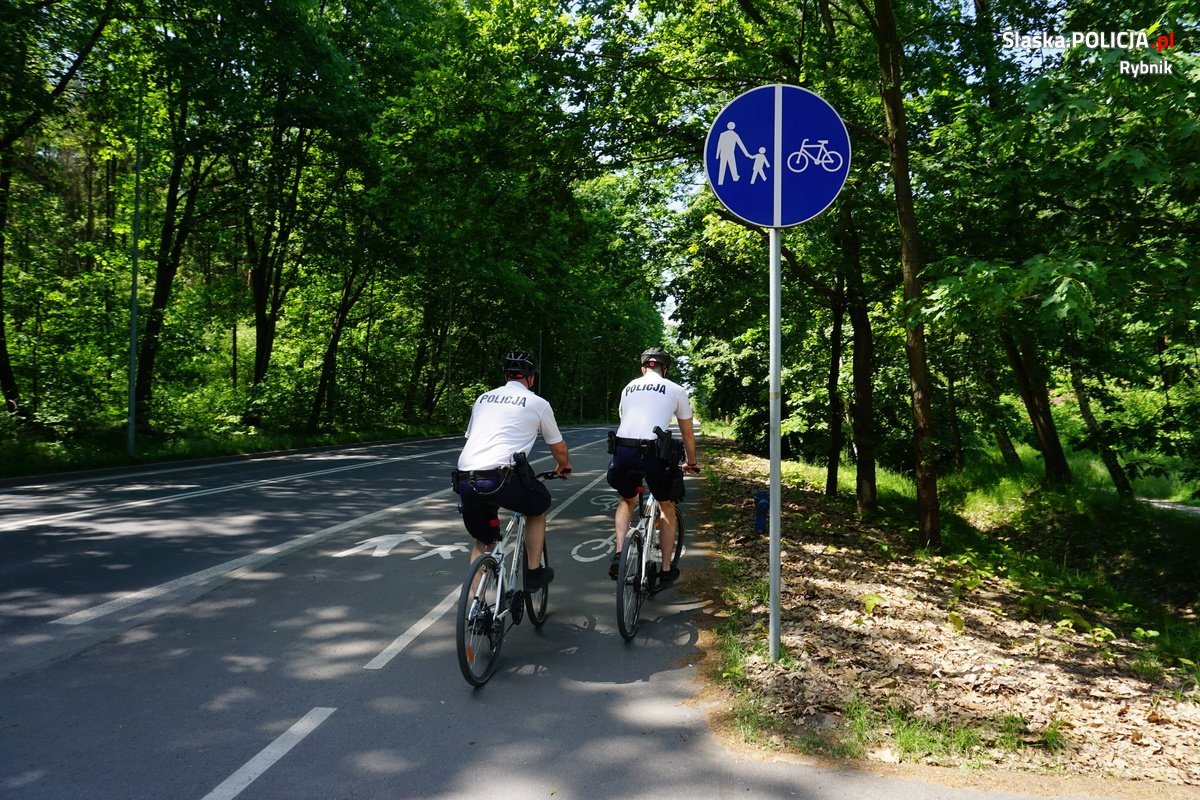 Akcja "Bezpieczny cyklista" w Rybniku trwa!
