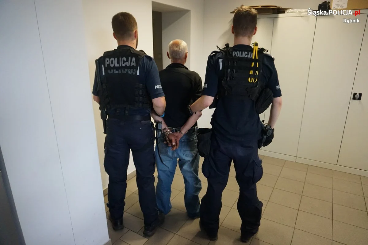60-letni podpalacz tymczasowo zatrzymany