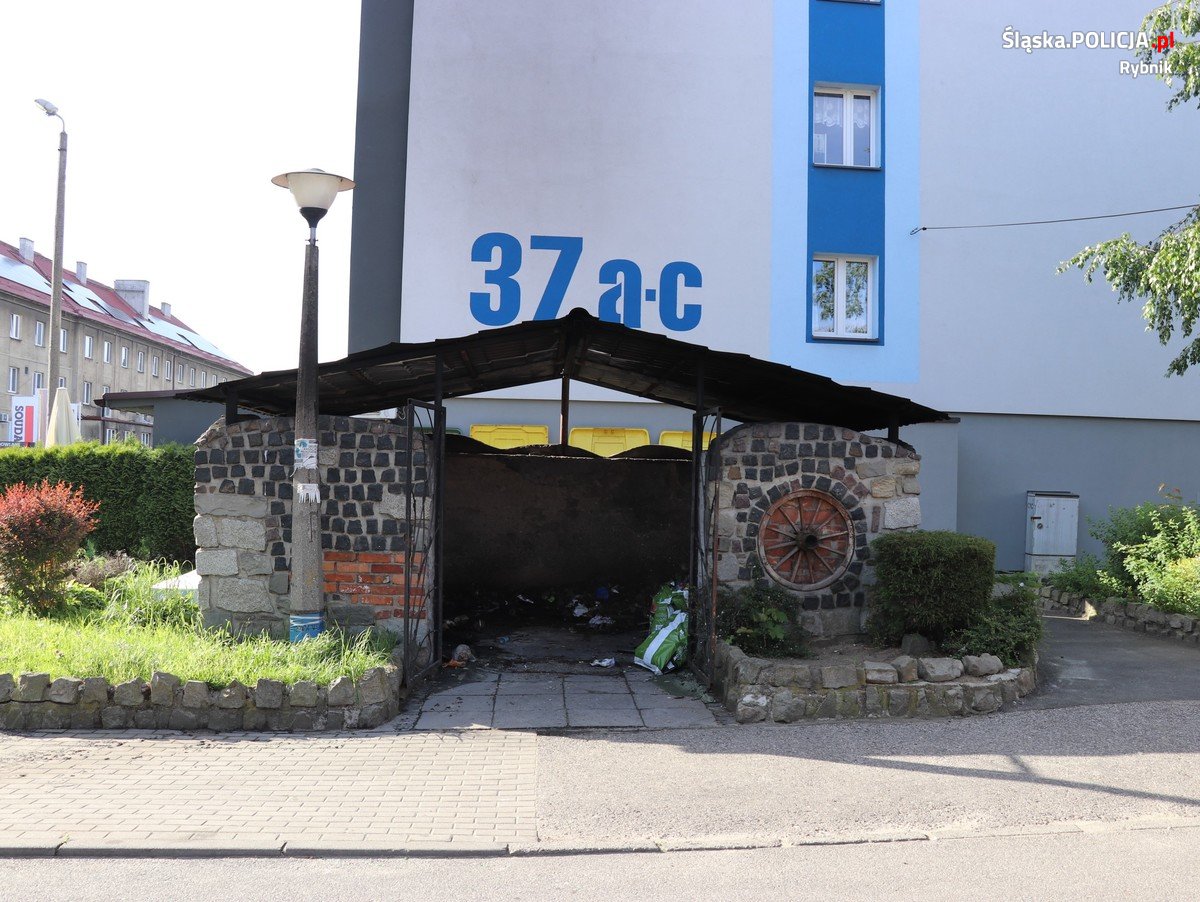 60-letni podpalacz tymczasowo zatrzymany