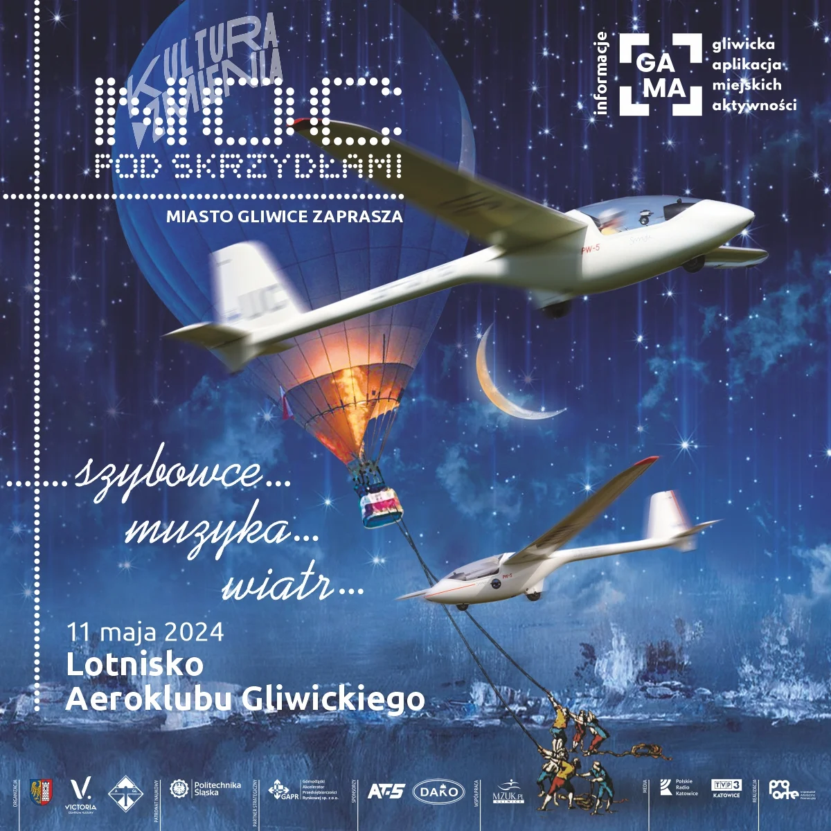 Kolejna edycja "Nocy pod skrzydłami" już 11 maja! Szykuje się wielka impreza