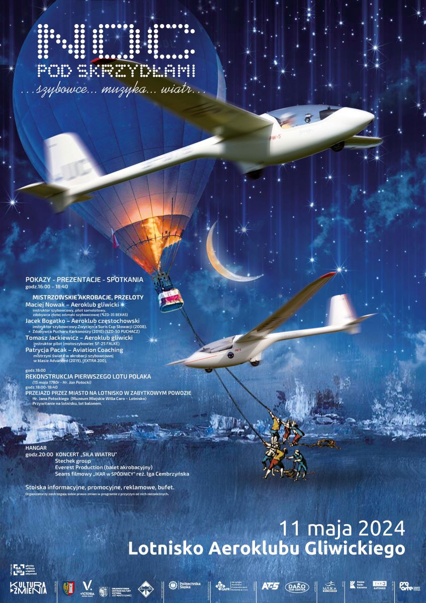 Kolejna edycja "Nocy pod skrzydłami" już 11 maja! Szykuje się wielka impreza