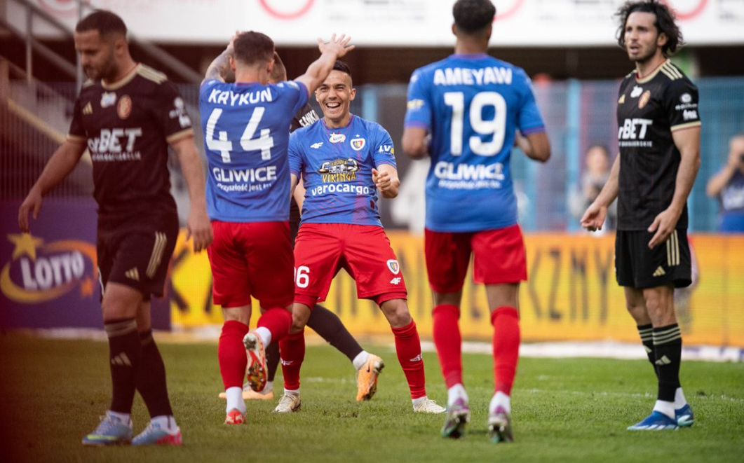 Cóż za emocje! Piast Gliwice wygrał z ŁKS Łódź
