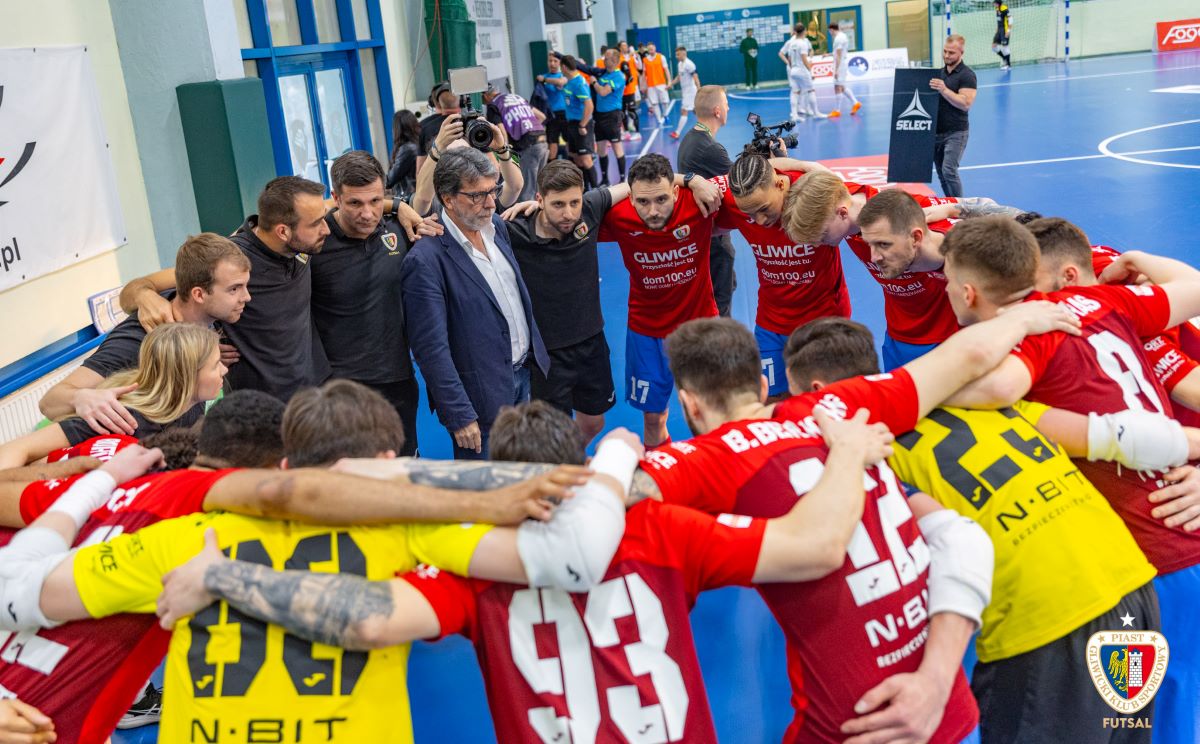 Piast walczy o brąz, w finale. Przegrał z Rekordem Bielsko-Biała
