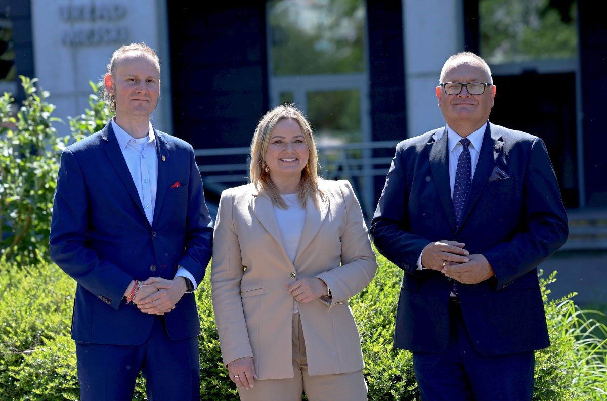 Prezydent Gliwic Katarzyna Kuczyńska-Budka zaprezentowała swoich zastępców