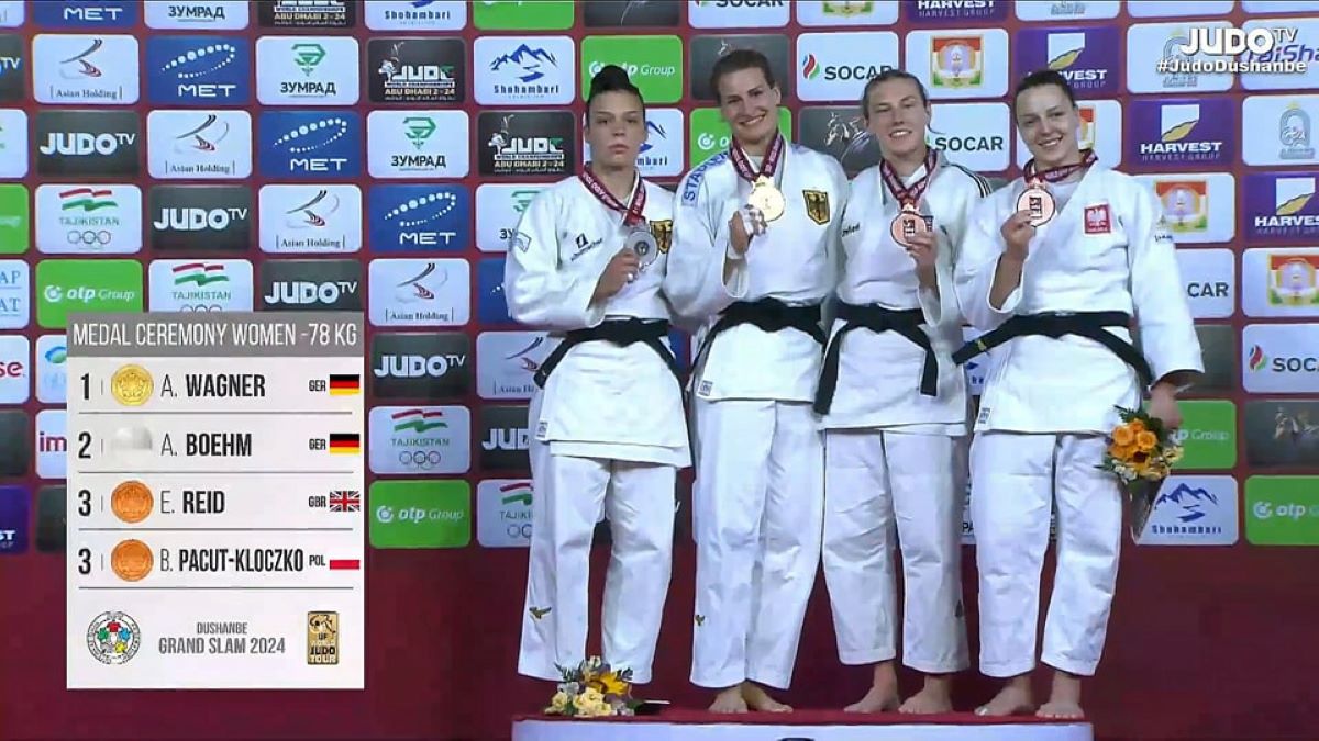 Brązowy medal dla zawodniczki z Bytomia na Grand Slamie w Duszanbe! Pokonała Brytyjkę