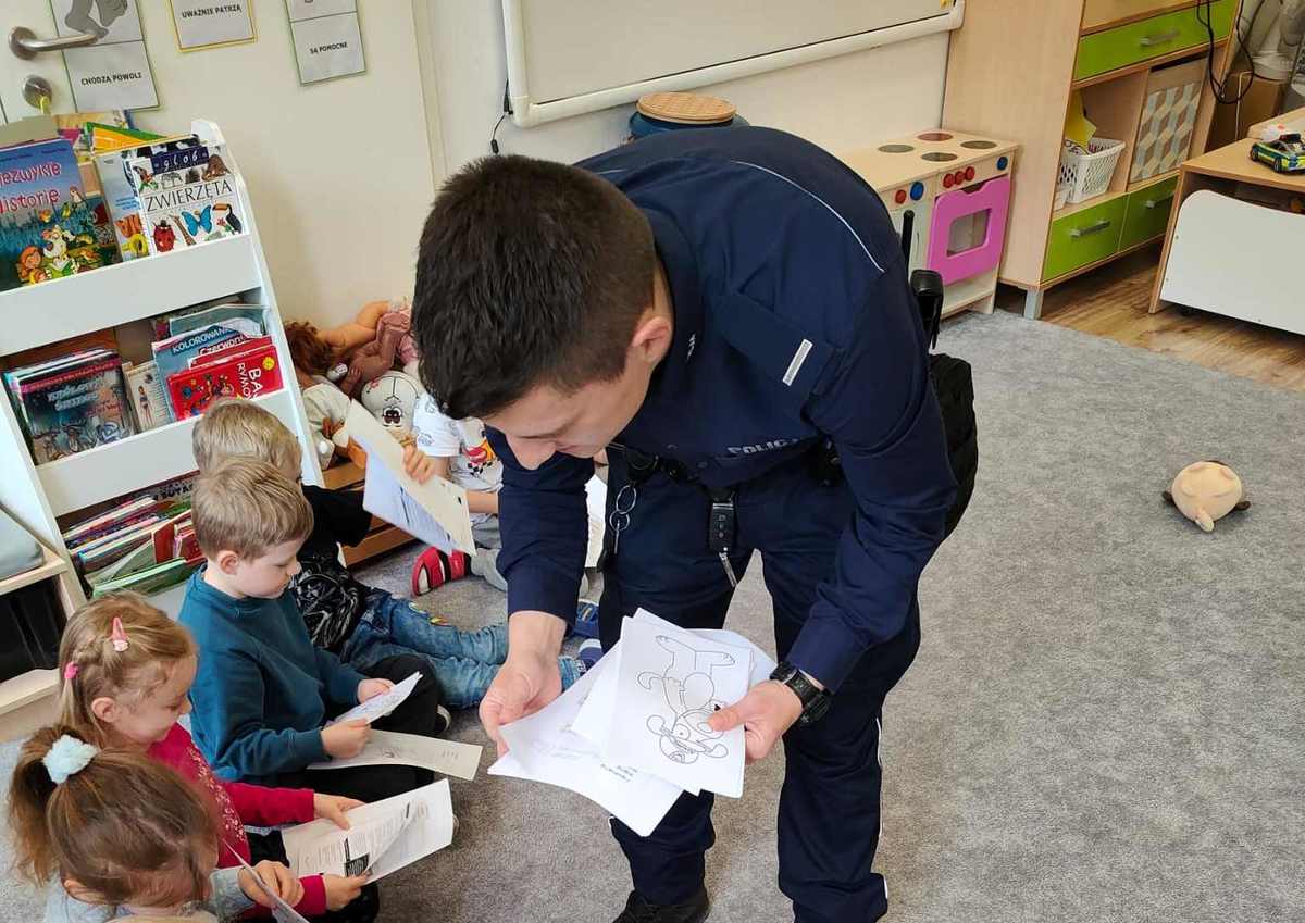 Bytomskie przedszkolaki poznały zasady bezpieczeństwa w życiu codziennym!