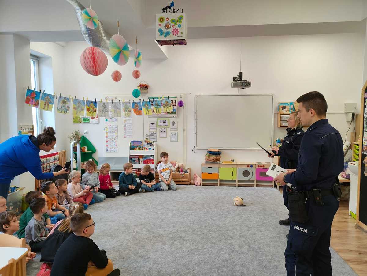 Bytomskie przedszkolaki poznały zasady bezpieczeństwa w życiu codziennym!