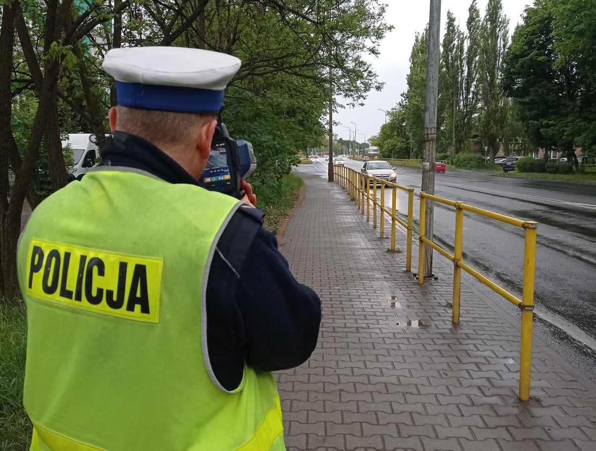 Bytomscy mundurowi podsumowują akcję "Prędkość"