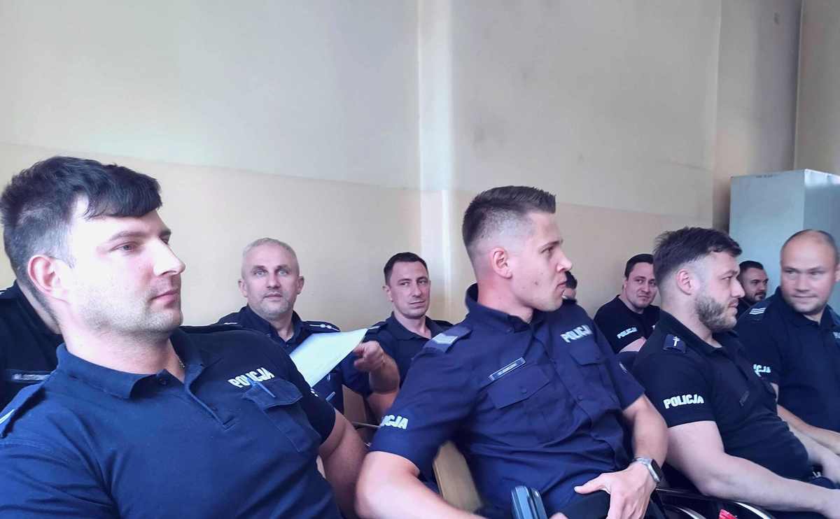 Bytomscy policjanci na spotkaniu z kuratorami