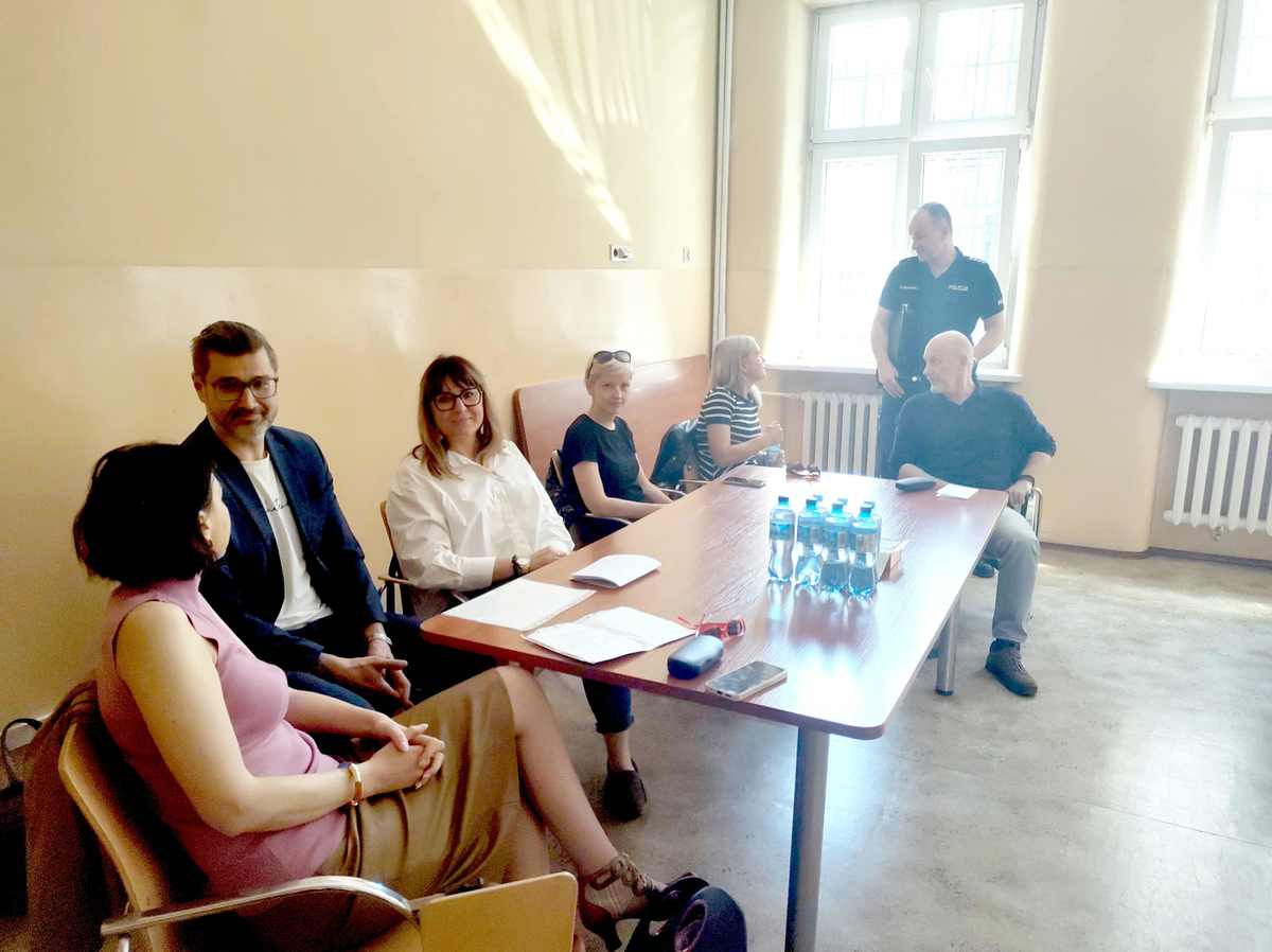 Bytomscy policjanci na spotkaniu z kuratorami