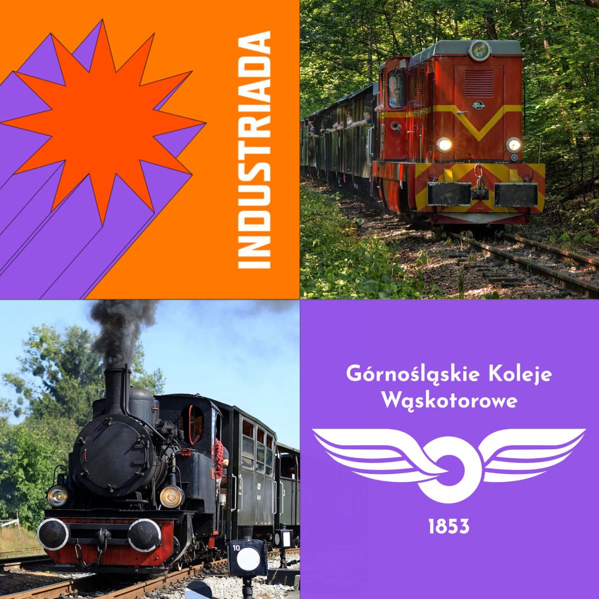 Bytomska kolej wąskotorowa włącza się do Industriady 2024!