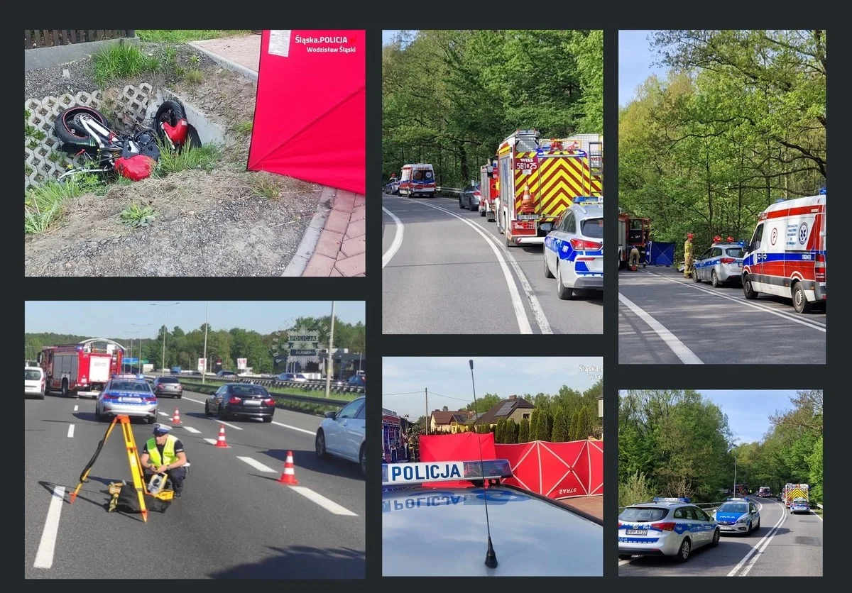 Trzykrotny wzrost liczby wypadków z udziałem motocyklistów!