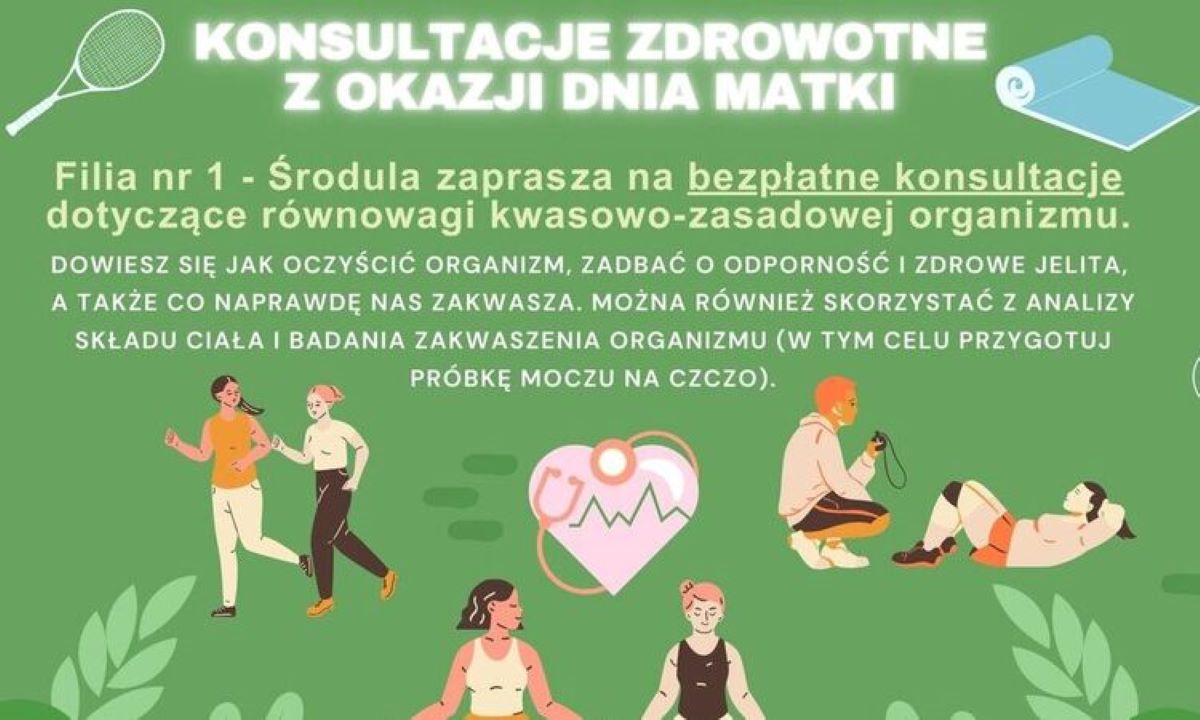 24 i 25 maja bezpłatne konsultacje zdrowotne dla mam w Środuli!