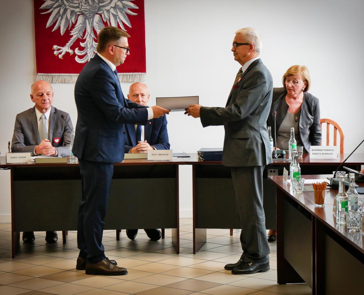 Inauguracyjne posiedzenie Rady Powiatu VII Kadencji 30