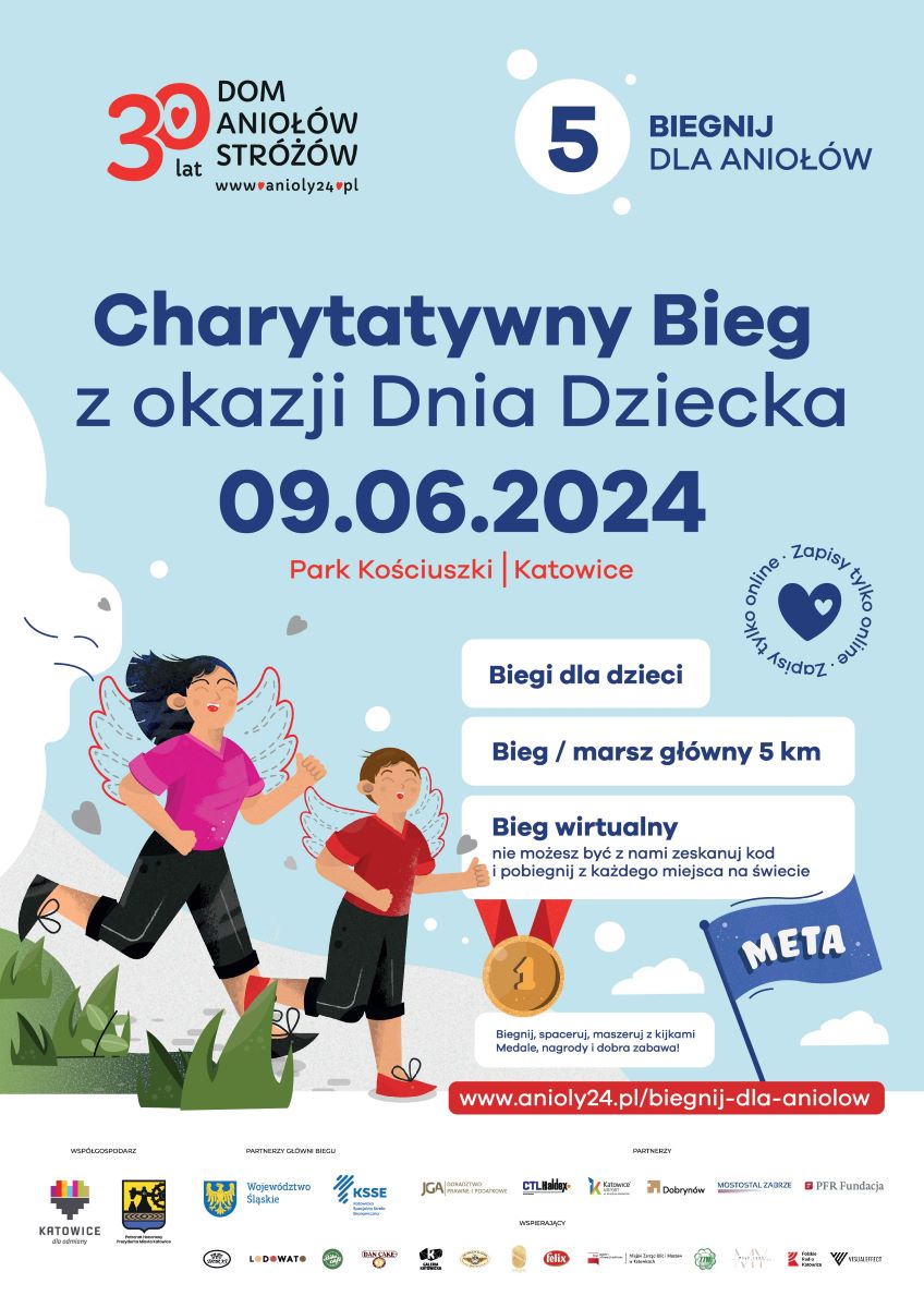 Biegnij dla Aniołów 9 czerwca!