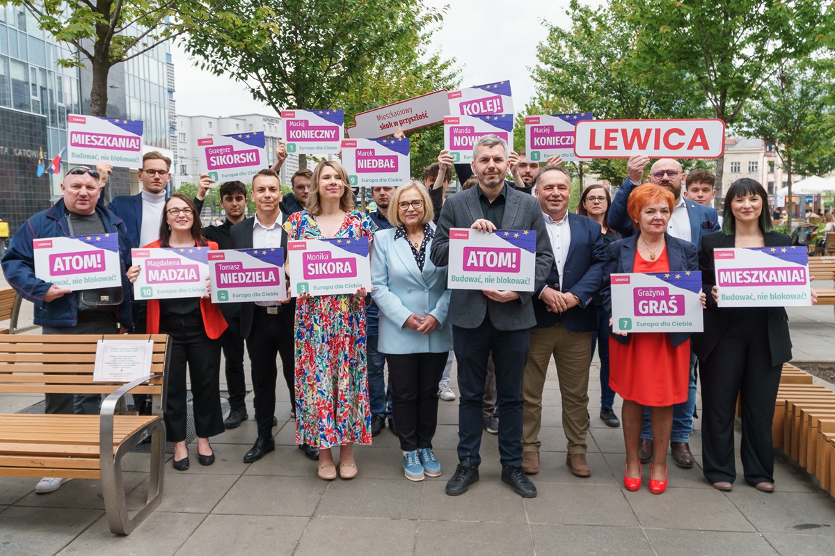 Kandydaci Lewicy do Europarlamentu z województwa śląskiego