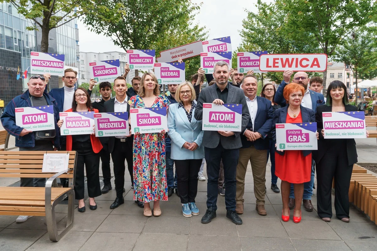 Kandydaci Lewicy do Europarlamentu z województwa śląskiego