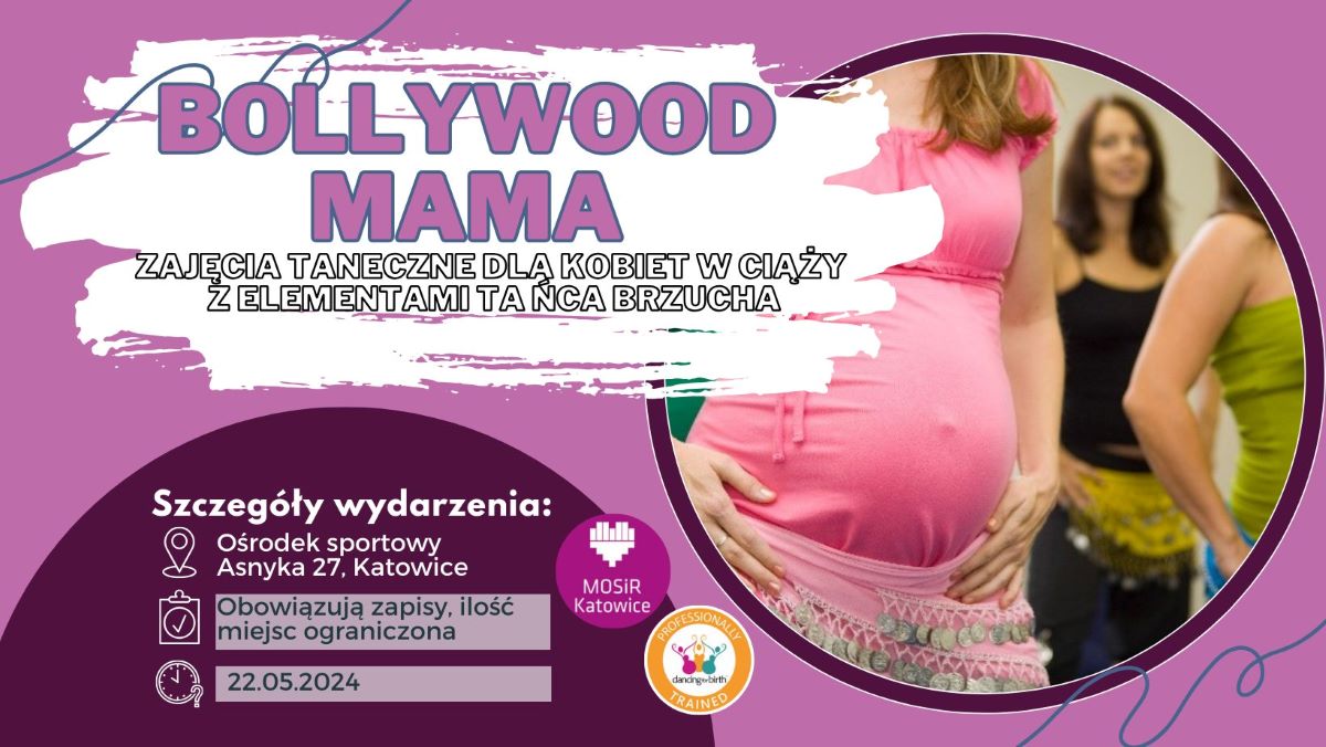 Bollywood mama w Katowicach! Zajęcia taneczne dla ciężarnych kobiet