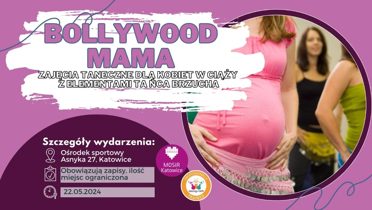 Bollywood mama w Katowicach! Zajęcia taneczne dla ciężarnych kobiet
