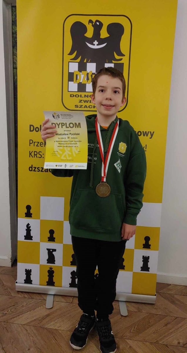 14-letni szachista z Katowic zagra na Mistrzostwach Europy Juniorów w Pradze!