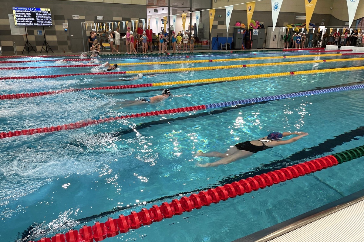 V Otwarte Mistrzostwa Katowic w Pływaniu. MKS Pałac Młodzieży Katowice na III miejscu!