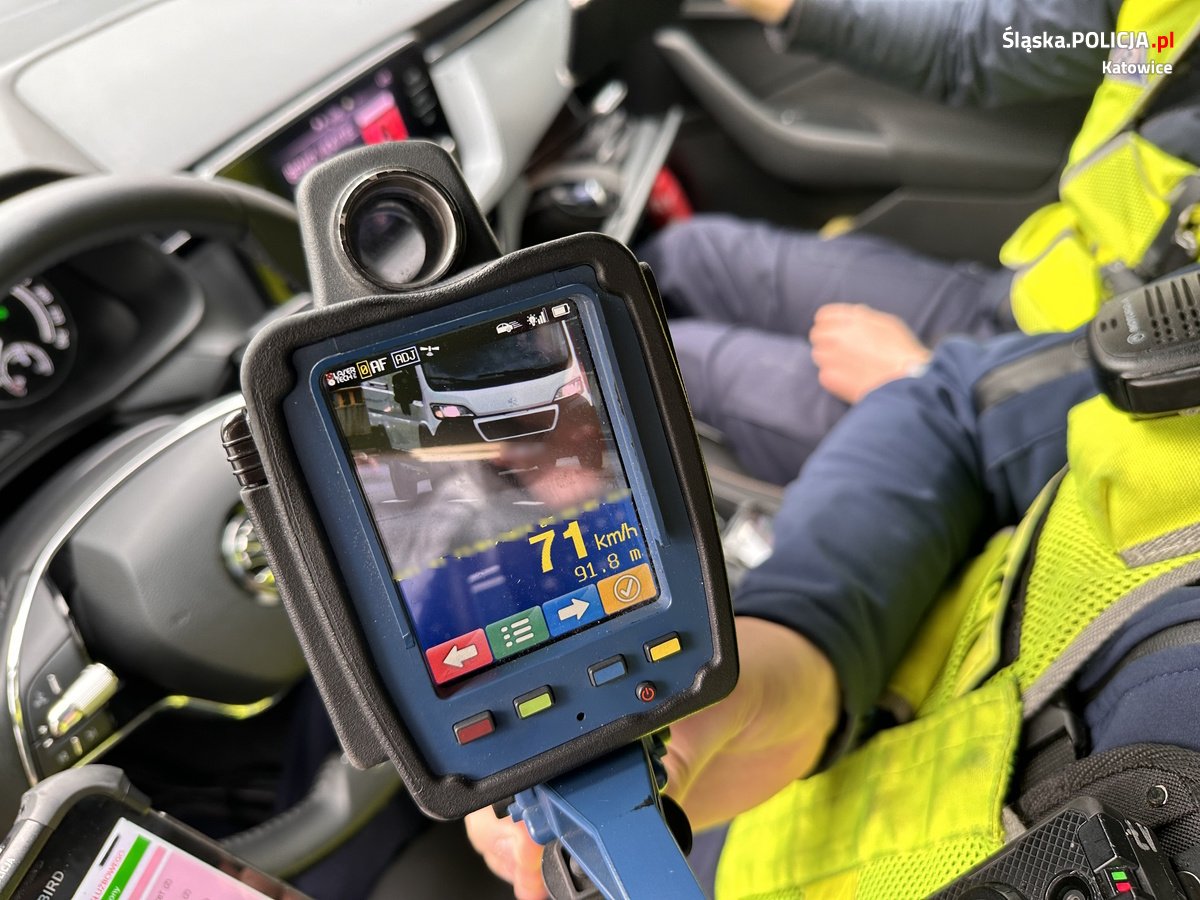 Ogólnopolska akcja Policji "Prędkość". Katowiccy policjanci podsumowują