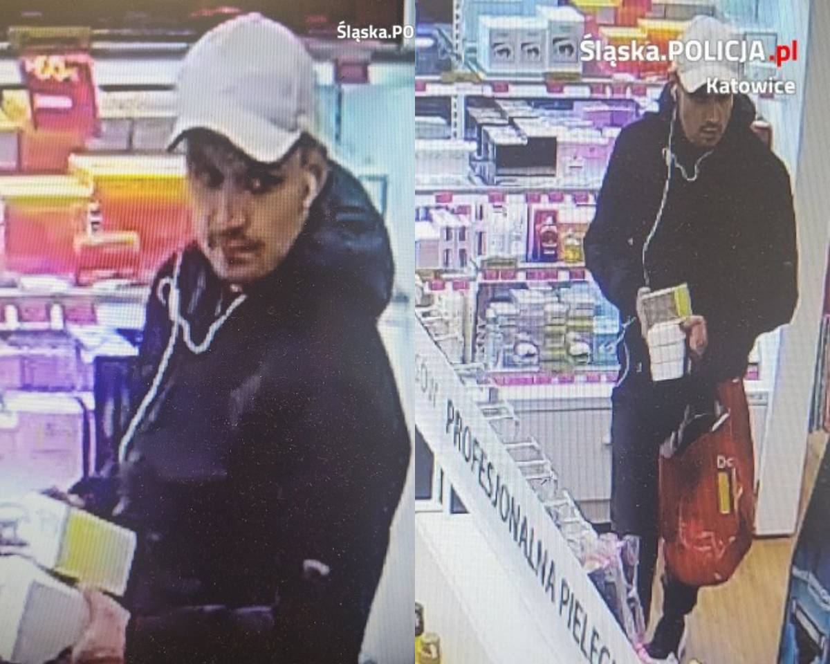 Wzrost kradzieży perfum! Policja szuka kolejnego podejrzanego