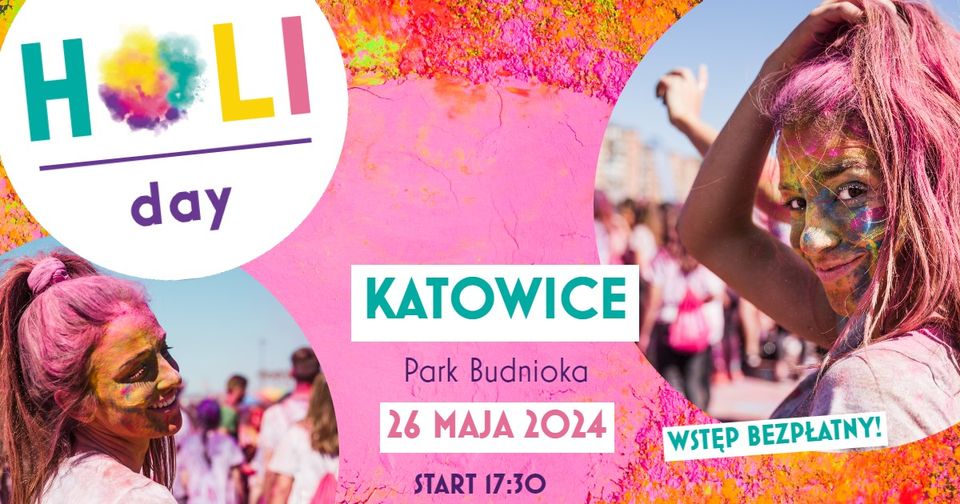 Przed nami „Holi Day”! W Katowicach znowu zrobi się wyjątkowo barwnie