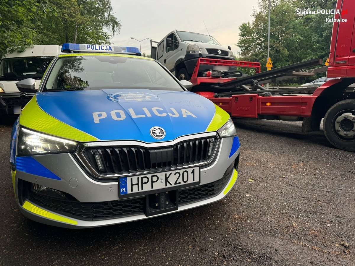 Jechał niesprawnym technicznie pojazdem. Dostał mandat i 10 pkt karnych