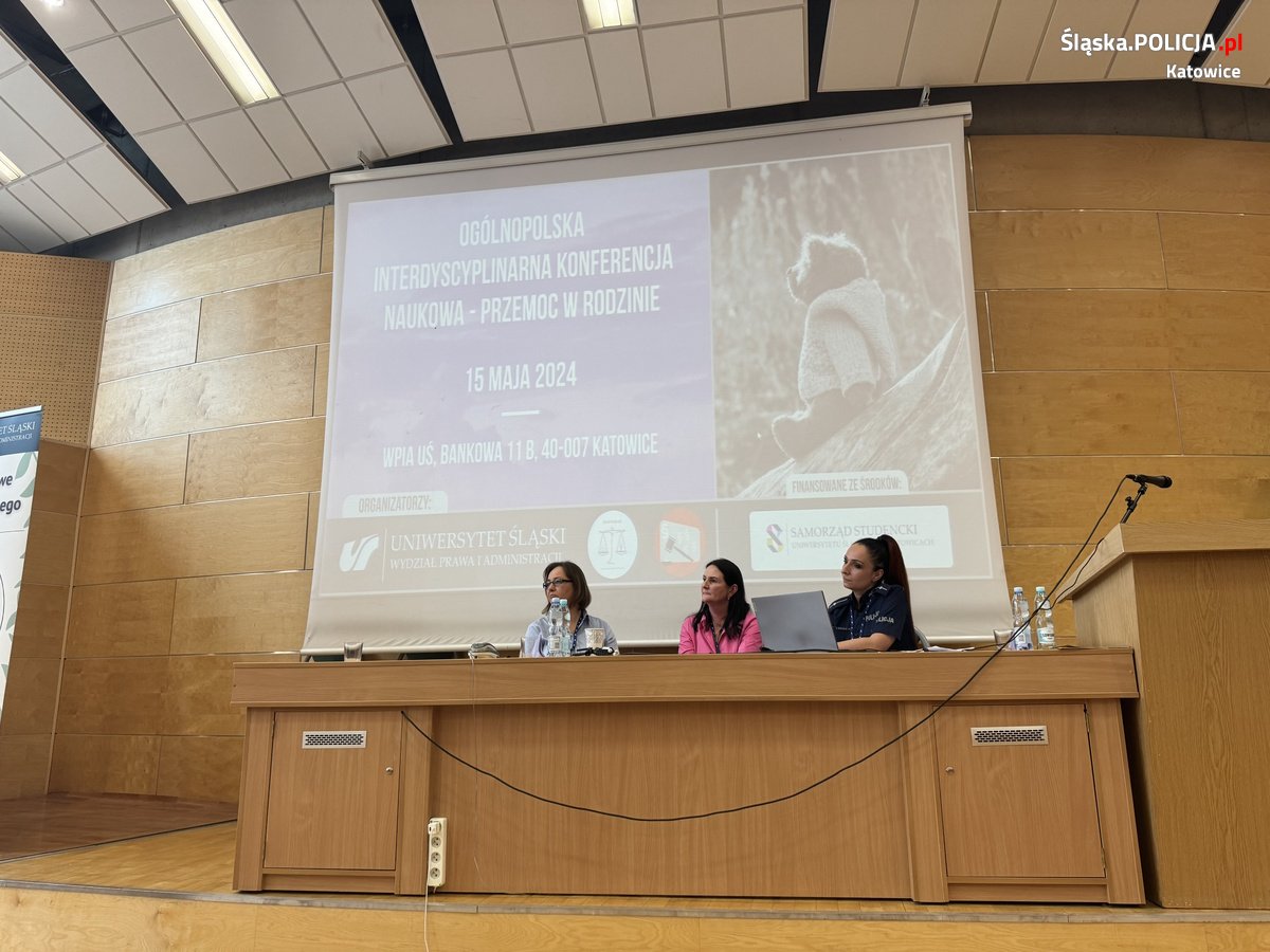 Rozmawiali o przemocy w rodzinie na konferencji naukowej