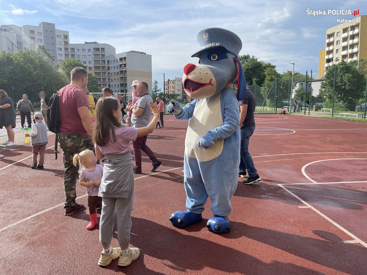 Policjanci pojawili się na piknikach rodzinnych!