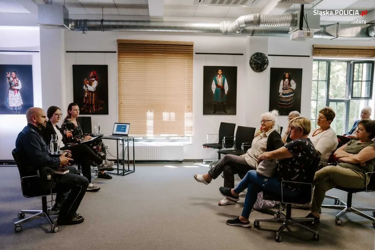 Żorscy policjanci spotkali się z seniorami