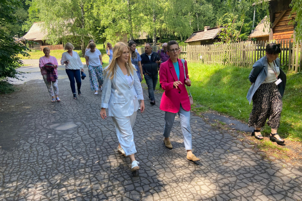 Joanna Bojczuk odwiedziła Muzeum „Górnośląski Park Etnograficzny w Chorzowie" (FOTO)