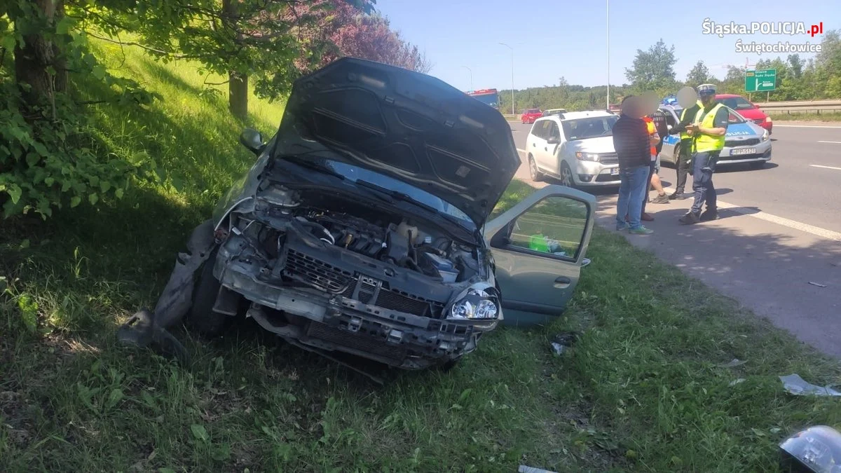 Dachowanie pojazdu na średnicówce!