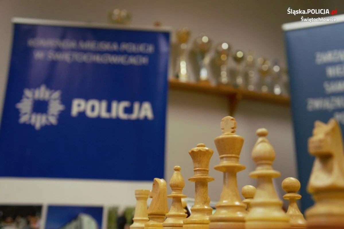 Szachiści walczyli o  o Puchar Komendanta Miejskiego Policji w Świętochłowicach!
