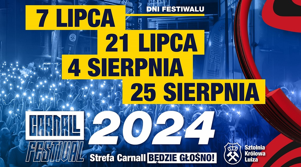 Już w niedzielę startuje Carnall Festiwal 2024 w Zabrzu. Wiemy kto wystąpi! [LINE-UP]