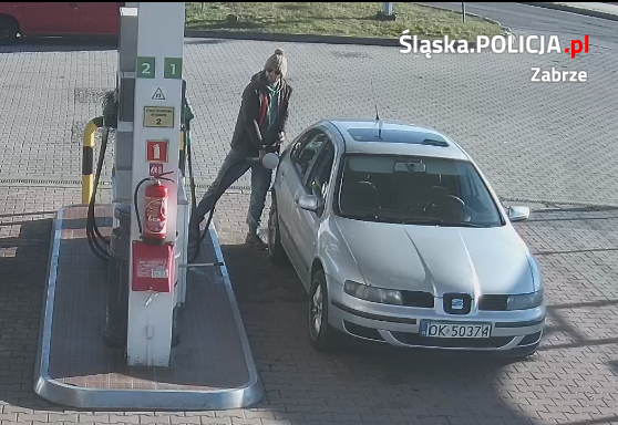 Policja publikuje wizerunek sprawcy kradzieży paliwa