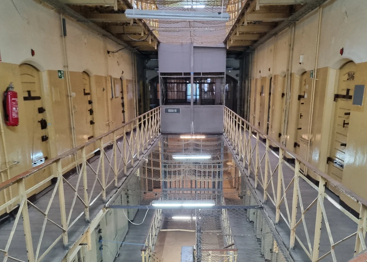 "Więzienna Codzienność": Chętni zwiedzali nieczynny Areszt Śledczy w Zabrzu