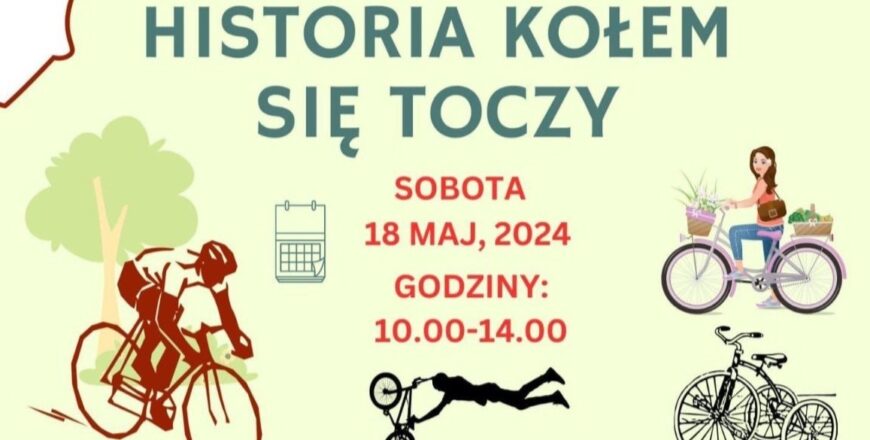 "Historia kołem się toczy" – weź udział w rodzinnej grze rowerowej